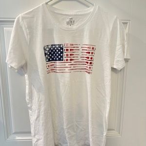 J Crew Patriotic Tee